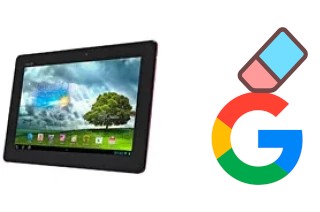 Come eliminare l'account Google su Asus Memo Pad Smart 10