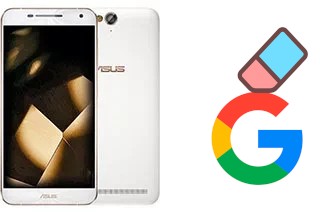 Come eliminare l'account Google su Asus Pegasus 2 Plus