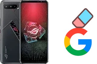 Come eliminare l'account Google su Asus ROG Phone 5 Pro