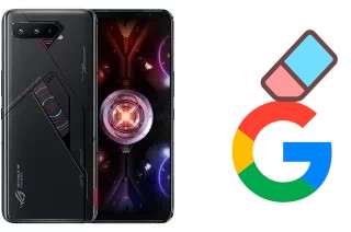 Come eliminare l'account Google su Asus ROG Phone 5s Pro