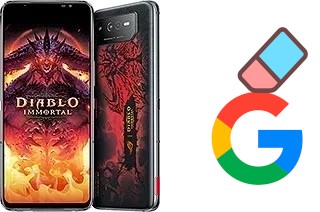 Come eliminare l'account Google su Asus ROG Phone 6 Diablo Immortal Edition