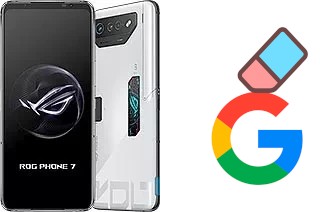 Come eliminare l'account Google su Asus ROG Phone 7 Ultimate