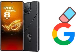 Come eliminare l'account Google su Asus ROG Phone 8 Pro