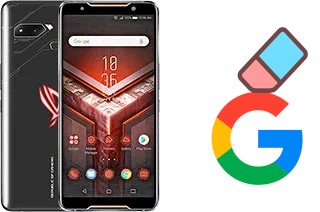 Come eliminare l'account Google su Asus ROG Phone