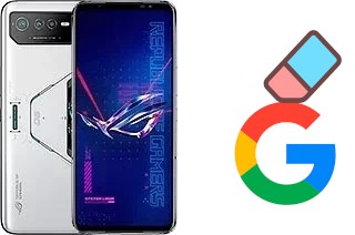 Come eliminare l'account Google su Asus ROG Phone 6 Pro