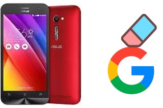 Come eliminare l'account Google su Asus Zenfone 2 ZE500CL