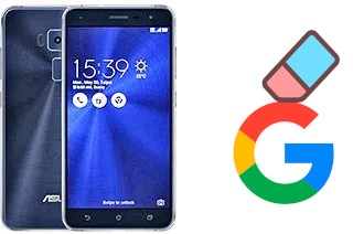 Come eliminare l'account Google su Asus Zenfone 3 ZE520KL