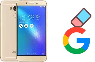 Come eliminare l'account Google su Asus Zenfone 3 Max ZC553KL