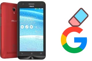 Come eliminare l'account Google su Asus Zenfone C ZC451CG