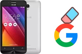 Come eliminare l'account Google su Asus Zenfone Go T500