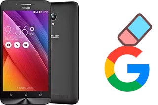 Come eliminare l'account Google su Asus Zenfone Go ZC500TG