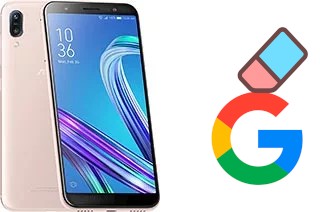 Come eliminare l'account Google su Asus Zenfone Max (M1) ZB555KL