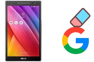 Come eliminare l'account Google su Asus Zenpad 8.0 Z380M