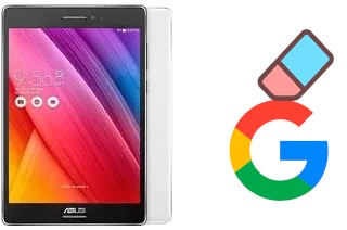 Come eliminare l'account Google su Asus Zenpad S 8.0 Z580CA