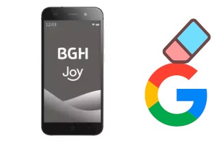 Come eliminare l'account Google su BGH Joy V6