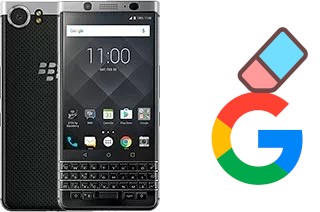 Come eliminare l'account Google su BlackBerry KEYone