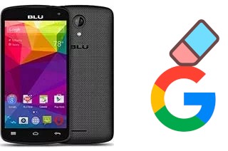 Come eliminare l'account Google su BLU Studio X8 HD