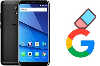 Come eliminare l'account Google su BLU Vivo XL3 Plus