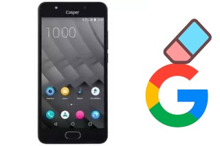 Come eliminare l'account Google su Casper Via M2