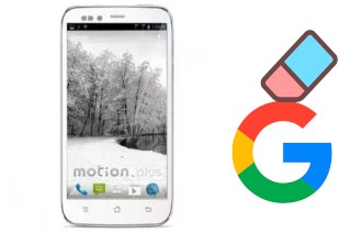 Come eliminare l'account Google su CCE Motion Plus SK504