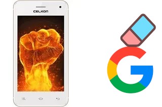 Come eliminare l'account Google su Celkon Q3K Power