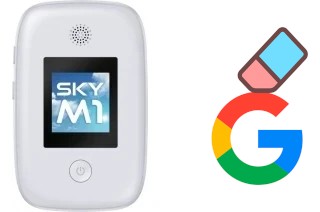 Come eliminare l'account Google su Cloud Mobile Sky M1