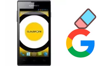 Come eliminare l'account Google su CloudFone Excite 401DX Plus