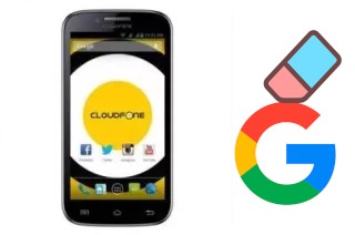 Come eliminare l'account Google su CloudFone Excite 450D