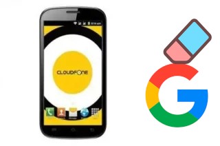 Come eliminare l'account Google su CloudFone Excite 503D