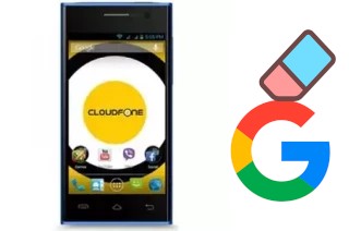 Come eliminare l'account Google su CloudFone Geo 400Q Plus