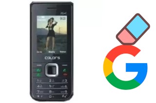 Come eliminare l'account Google su Colors Mobile CG301