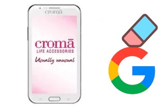 Come eliminare l'account Google su Croma CRCB2094