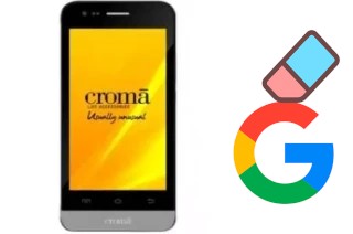 Come eliminare l'account Google su Croma CRCB2129