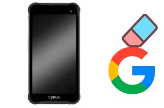 Come eliminare l'account Google su Cyrus CS22