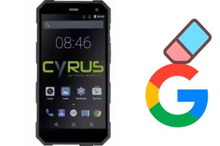 Come eliminare l'account Google su Cyrus CS24