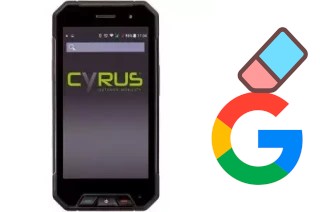 Come eliminare l'account Google su Cyrus CS27