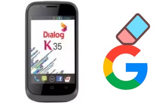 Come eliminare l'account Google su Dialog K35