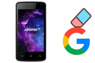 Come eliminare l'account Google su Digma Linx A400 3G