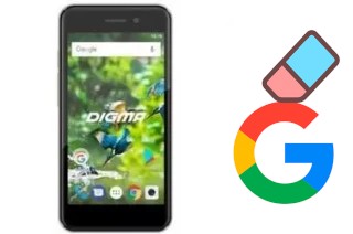 Come eliminare l'account Google su Digma Linx A453 3G