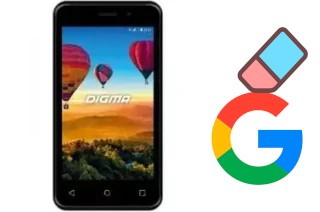 Come eliminare l'account Google su Digma Linx Alfa 3G