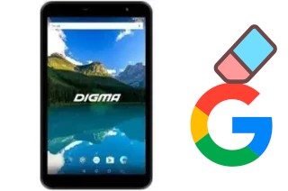 Come eliminare l'account Google su Digma Optima 8019N 4G