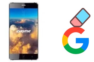 Come eliminare l'account Google su Digma Vox S503 4G