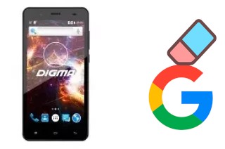 Come eliminare l'account Google su Digma Vox S504 3G