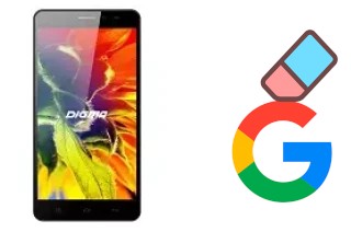 Come eliminare l'account Google su Digma Vox S505 3G