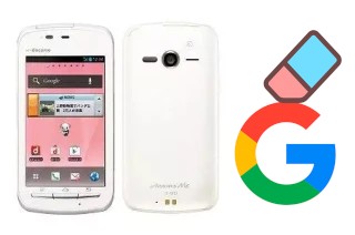 Come eliminare l'account Google su DoCoMo Arrows Me F-11D