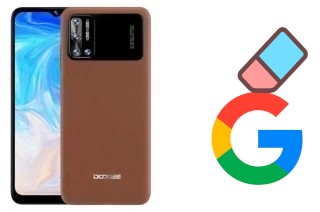 Come eliminare l'account Google su Doogee N40 Pro