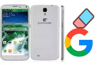 Come eliminare l'account Google su Elephone P6