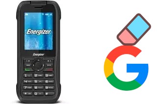 Come eliminare l'account Google su Energizer Hardcase H240S