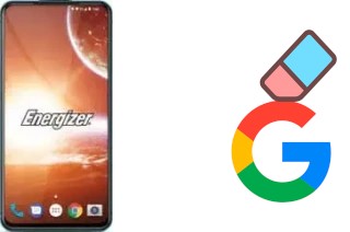 Come eliminare l'account Google su Energizer Power Max P18K Pop