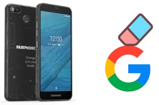 Come eliminare l'account Google su Fairphone 3